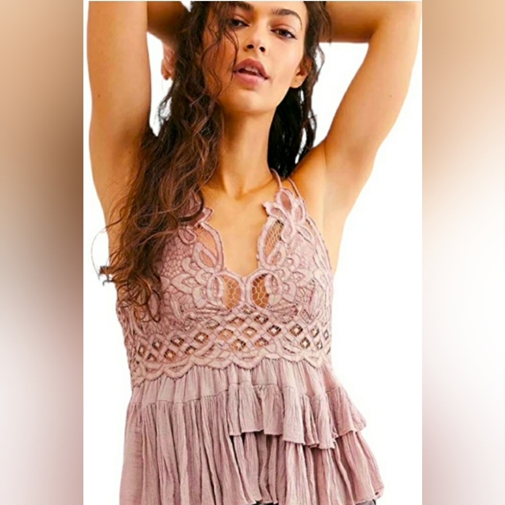 NWT Free People Adella Cami Top